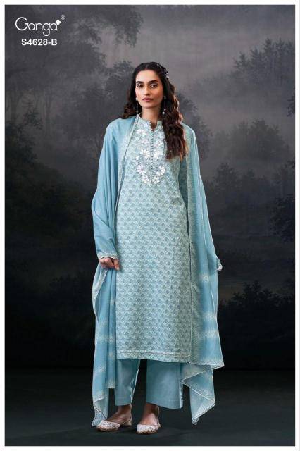 Ganga citrina 4628 Dress material market near me